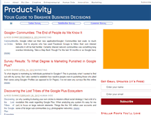 Tablet Screenshot of product-ivity.com